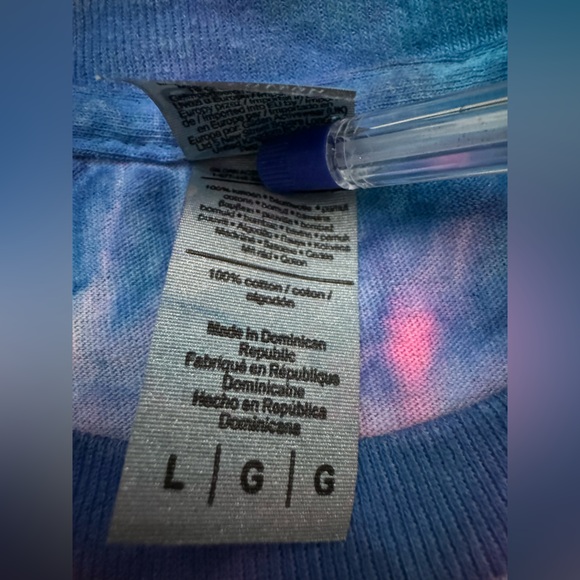 MYRTLE BEACH SOUTH CAROLINA GILDAN Multicolored Tie Dye Logo T Shirt in Large - Picture 3 of 7